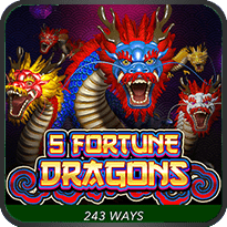 permainan slot 5 Fortune Dragons provider Spade Gaming dari situs slot gacor MEONGTOTO