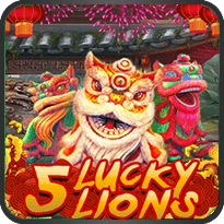 permainan slot 5 Lucky Lions provider Slot 88 dari situs slot gacor MEONGTOTO